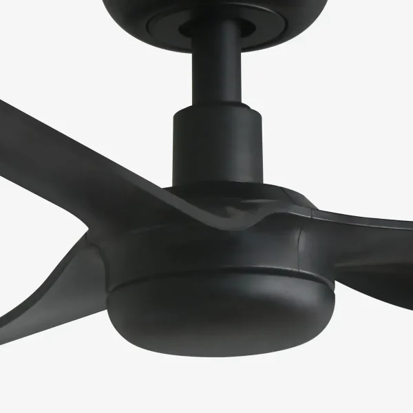 Ventilador de techo Faro Punt S Negro Negro Sin Luz 90 cm