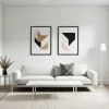 Ventilador de techo Faro Punt Tub M Blanco Blanco Luz LED 130 cm