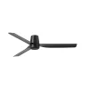 Ventilador de techo Faro Punt Tub M Negro Negro Sin Luz 130 cm