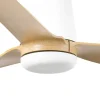 Ventilador de techo Faro Punt Tub M Blanco Arce Sin Luz 130 cm