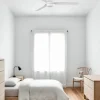 Ventilador de techo Faro Punt Tub S Blanco Blanco Luz LED 90 cm