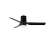 Ventilador de techo Faro Punt Tub S Negro Negro Luz LED 90 cm