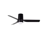 Ventilador de techo Faro Punt Tub S Negro Negro Luz LED 90 cm