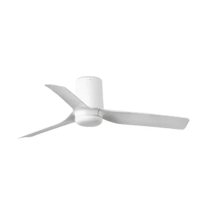 Ventilador de techo Faro Punt Tub S Blanco Blanco Sin Luz 90 cm