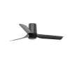 Ventilador de techo Faro Punt Tub S Negro Negro Sin Luz 90 cm