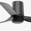 Ventilador de techo Faro Punt Tub S Negro Negro Sin Luz 90 cm