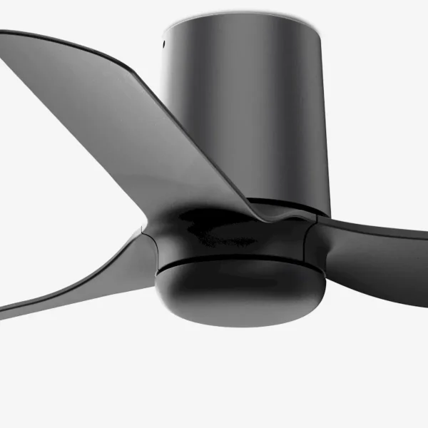 Ventilador de techo Faro Punt Tub S Negro Negro Sin Luz 90 cm