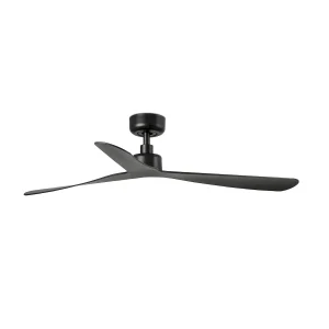 Ventilador de techo Faro Rocker M Negro Negro Sin Luz 132 cm