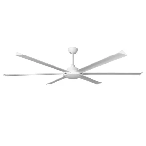 Ventilador de techo Faro Rotterdam XL20 Blanco Blanco Luz LED 200 cm