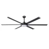 Ventilador de techo Faro Rotterdam XL20 Negro Negro Luz LED 200 cm