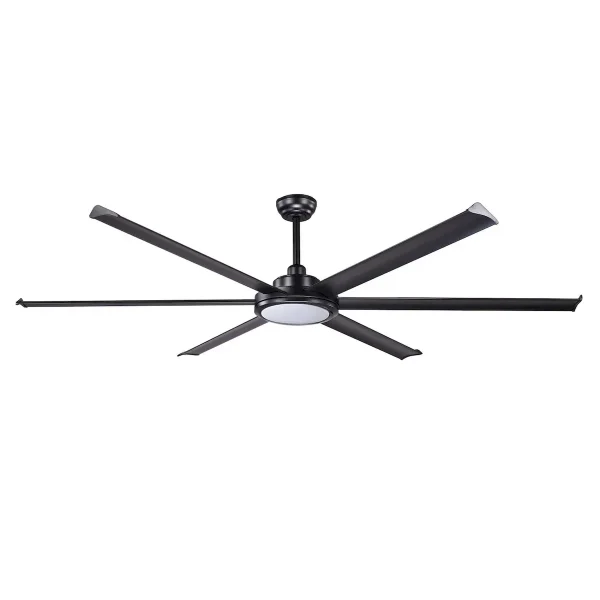 Ventilador de techo Faro Rotterdam XL20 Negro Negro Luz LED 200 cm