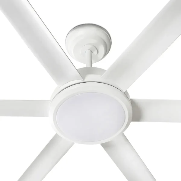 Ventilador de techo Faro Rotterdam XL20 Blanco Blanco Luz LED 200 cm