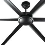 Ventilador de techo Faro Rotterdam XL20 Negro Negro Sin Luz 200 cm