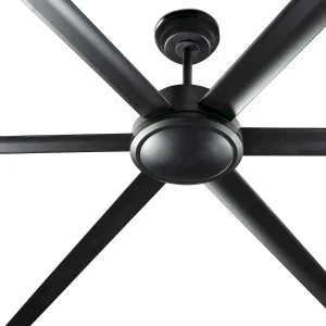 Ventilador de techo Faro Rotterdam XL20 Negro Negro Sin Luz 200 cm