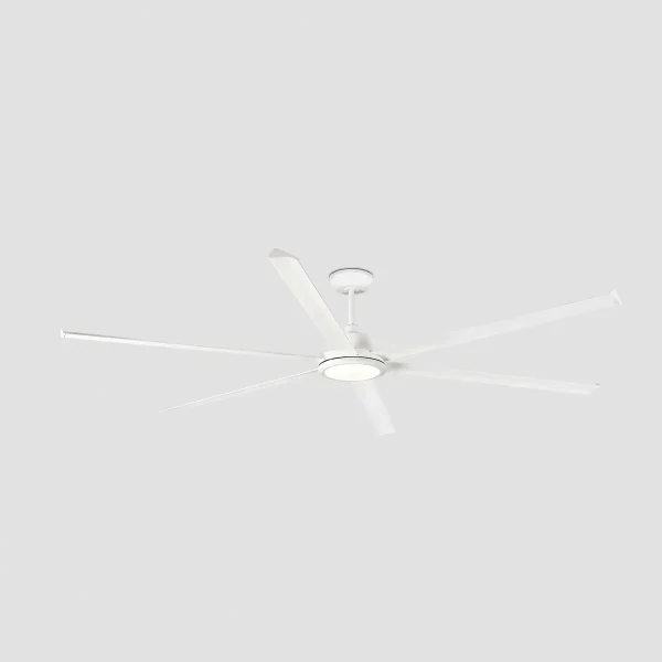Ventilador de techo Faro Rotterdam XXL25 Blanco Blanco Luz LED 250 cm