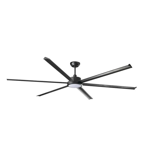 Ventilador de techo Faro Rotterdam XXL25 Negro Negro Luz LED 250 cm