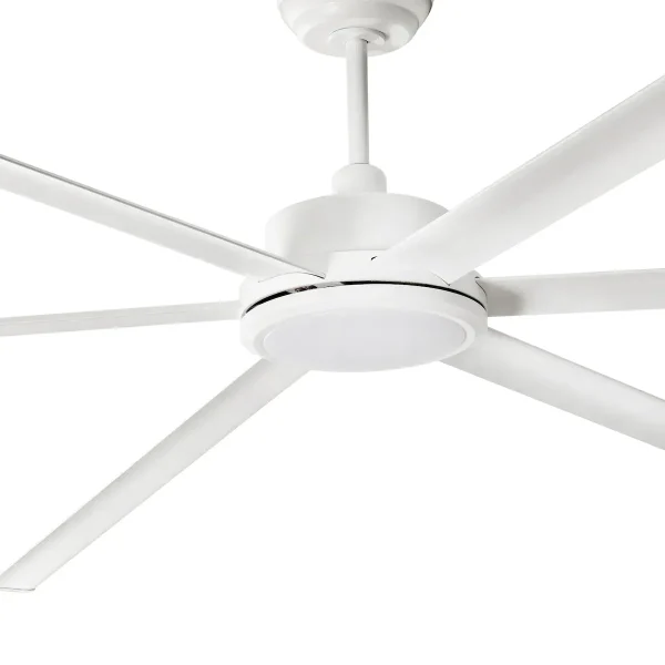 Ventilador de techo Faro Rotterdam XXL25 Blanco Blanco Luz LED 250 cm