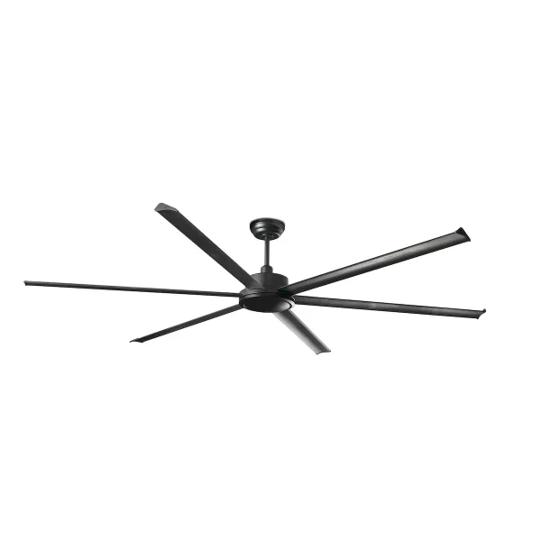 Ventilador de techo Faro Rotterdam XXL25 Negro Negro Sin Luz 250 cm