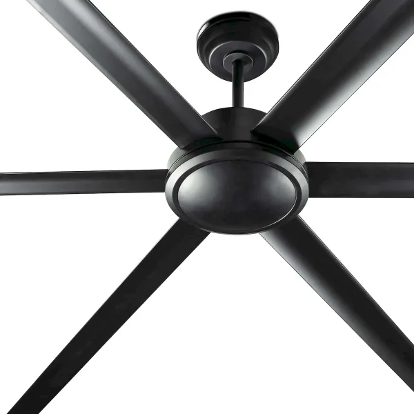 Ventilador de techo Faro Rotterdam XXL25 Negro Negro Sin Luz 250 cm