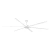 Ventilador de techo Faro Rotterdam XXL30 Blanco Blanco Luz LED 300 cm