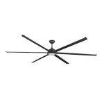 Ventilador de techo Faro Rotterdam XXL30 Negro Negro Luz LED 300 cm