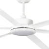 Ventilador de techo Faro Rotterdam XXL30 Blanco Blanco Luz LED 300 cm