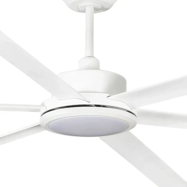 Ventilador de techo Faro Rotterdam XXL30 Blanco Blanco Luz LED 300 cm