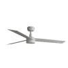 Ventilador Faro Rudder-3 L Blanco blanco o fresno Luz LED 132 cm