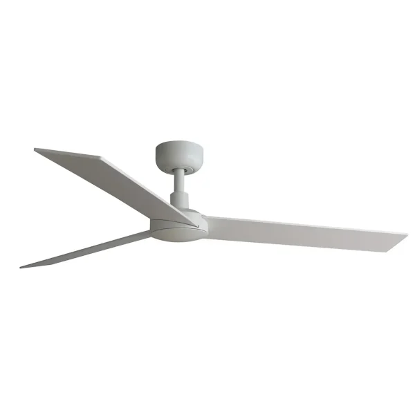 Ventilador Faro Rudder-3 L Blanco blanco o fresno Sin Luz 132 cm