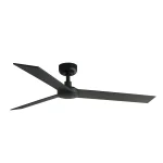 Ventilador Faro Rudder-3 L Negro negro o nogal Sin Luz 132 cm