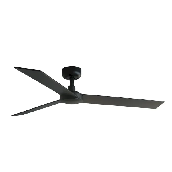 Ventilador Faro Rudder-3 L Negro negro o nogal Sin Luz 132 cm