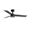 Ventilador Faro Rudder-3 S Negro negro o nogal Luz LED 106 cm