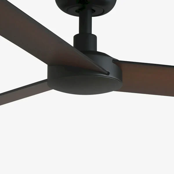 Ventilador Faro Rudder-3 S Negro negro o nogal Sin Luz 106 cm