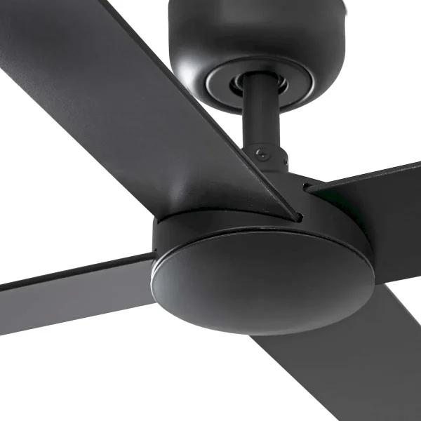 Ventilador Faro Rudder-4 L Negro negro o nogal Sin Luz 132 cm