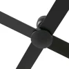 Ventilador Faro Rudder-4 L Negro negro o nogal Sin Luz 132 cm