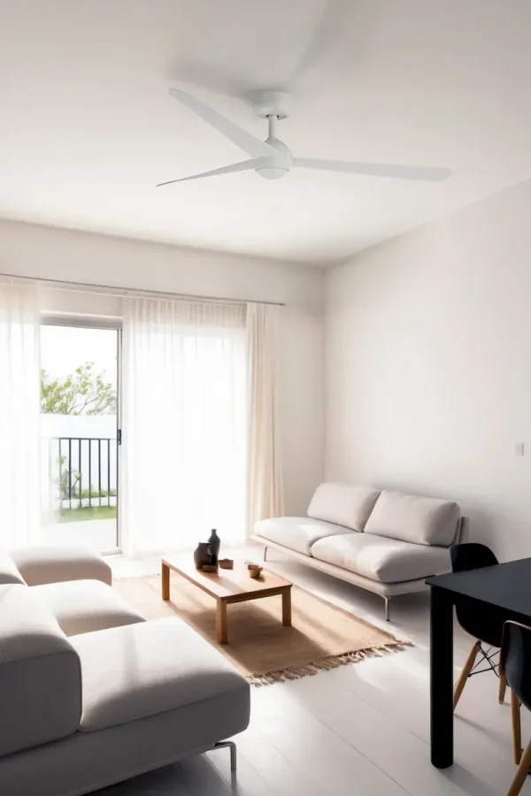 Ventilador de techo Faro Sfera M Blanco Blanco Sin Luz 125 cm