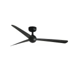 Ventilador de techo Faro Sfera M Negro Negro Sin Luz 125 cm