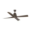 Ventilador Faro Typhoon M Marron Marron oscuro Luz LED 127 cm