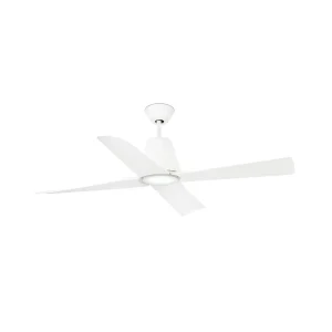 Ventilador de techo Faro Typhoon M Blanco Blanco Luz LED 127 cm