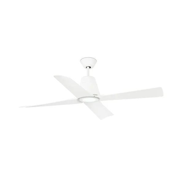 Ventilador de techo Faro Typhoon M Blanco Blanco Luz LED 127 cm