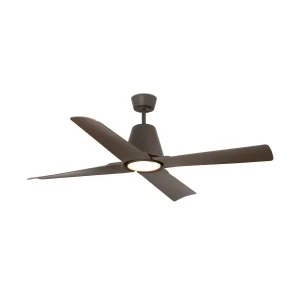 Ventilador Faro Typhoon M Marron Marron oscuro Luz LED 127 cm
