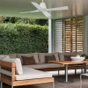 Ventilador de techo Faro Typhoon M Blanco Blanco Sin Luz 127 cm