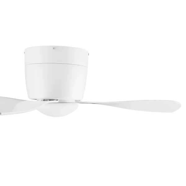 Ventilador de techo Forlight Bora blanco LED 123 cm