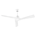 Ventilador de techo Forlight Mogan blanco sin luz 132 cm