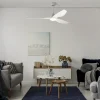 Ventilador de techo Forlight Pam blanco LED 132 cm