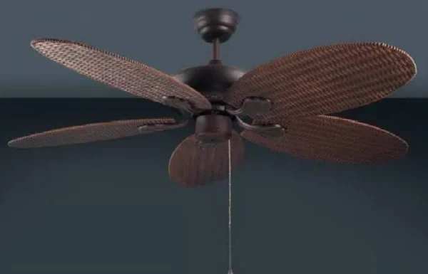 Ventilador de techo Forlight Phuket marrón sin luz 132 cm
