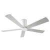 Ventilador de techo Forlight Rodas blanco aspa blanco ó gris LED 132 cm