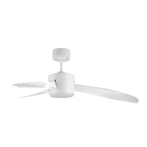 Ventilador de techo Forlight Tramuntana blanco LED 142 cm