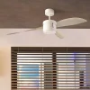 Ventilador de techo Forlight Tramuntana blanco LED 142 cm