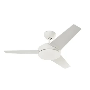 Ventilador Forlight Windy blanco aspa blanco ó haya sin luz 101 cm